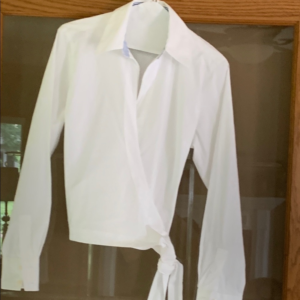 Tommy Hilfiger Classic White Wrap Shirt